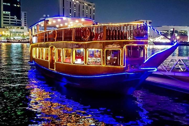 Dubai Creek Dhow Cruise With Buffet Dinner