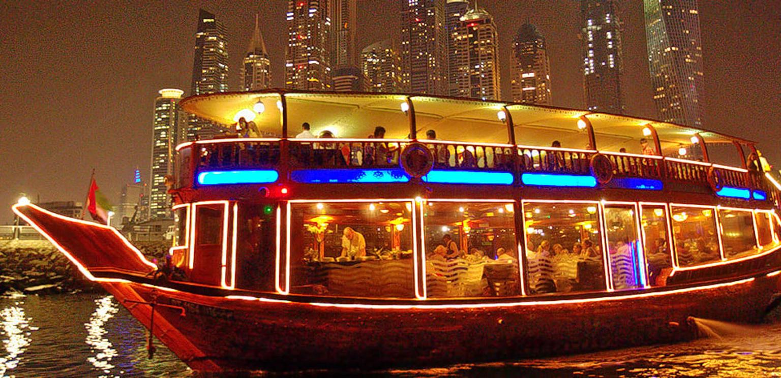 Dubai Creek Dhow Cruise With Buffet Dinner
